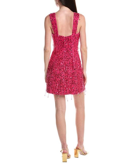 Jonathan Simkhai Red Noemi Mini Dress
