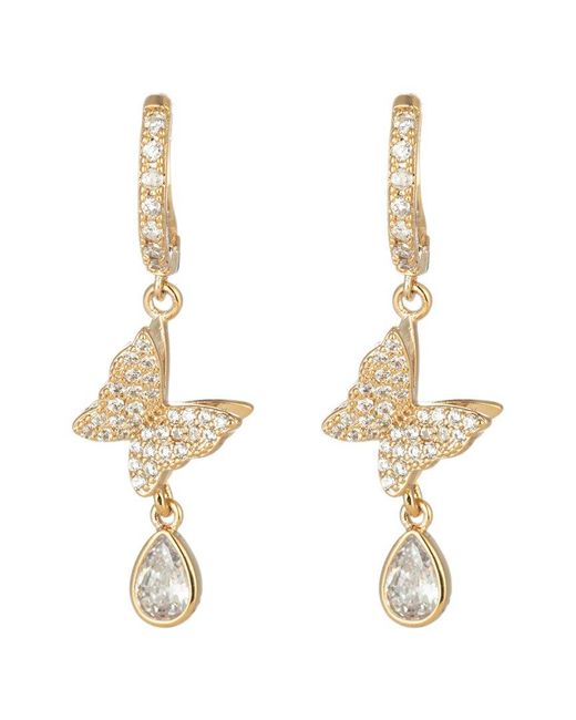 Eye Candy LA Metallic Eye Candy Los Angeles The Luxe Collection Cz Juliette Earrings