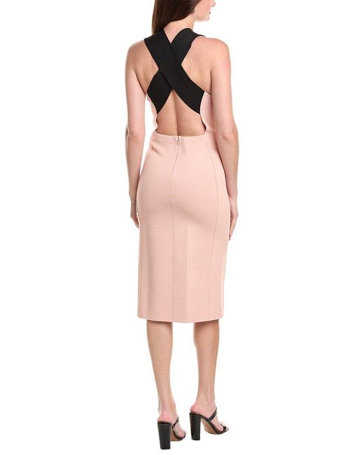 St. John Pink Sheath Dress