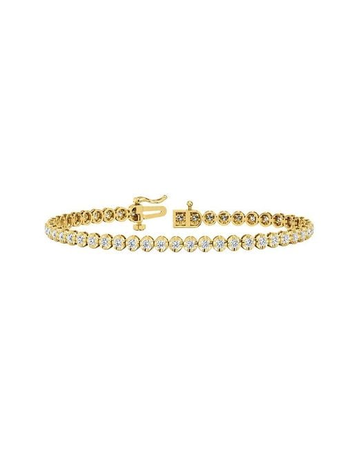 Lab Grown Diamonds White 14K 1.05 Ct. Tw. Lab-Grown Diamond Tennis Bracelet