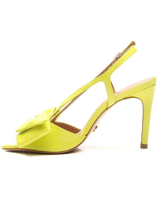 Vicenza Yellow Bruges Leather Sandal
