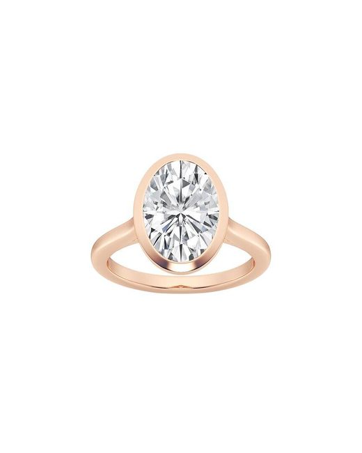Lab Grown Diamonds White Platinum 5.00 Ct. Tw. Lab-grown Diamond Solitaire Ring