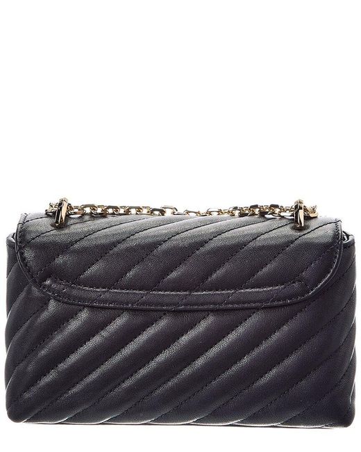 Jimmy Choo Black Avn Curve Small Leather Crossbody