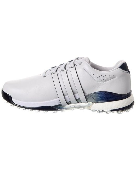 adidas gazelle silver green womens adidas S2G Men's Leather Spikeless Golf Shoes