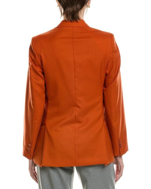 Officine Generale Orange Officine Generale Charlene Wool Jacket