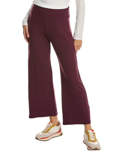 Michael Stars Red Jones Wide Leg Pant