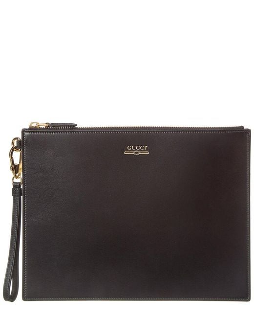 Gucci leather pouch sale