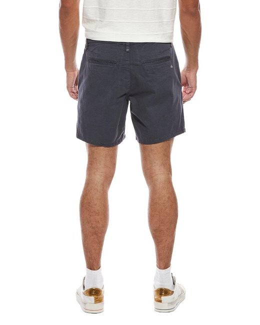 Rag & Bone Blue Standard Chino Short for men