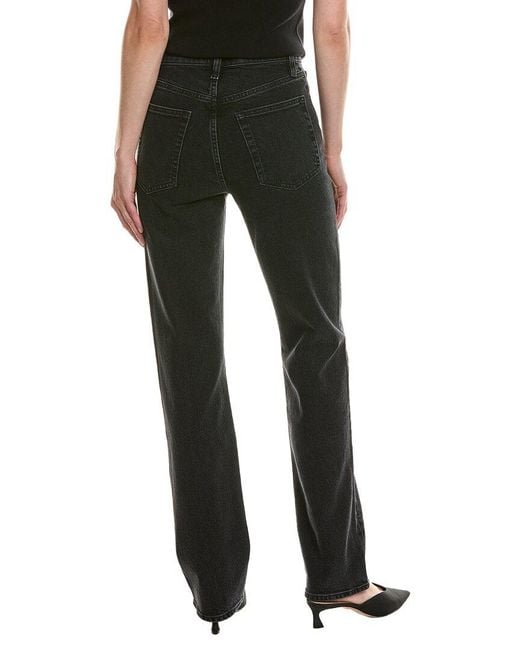 FRAME Black Frame The Ruler Vector Slim Straight Jean