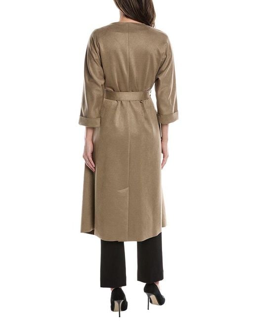 Joseph Ribkoff Natural Open Front Coat