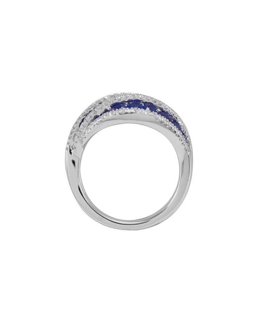 Gregg Ruth Blue 18K 2.38 Ct. Tw. Diamond & Sapphire Ring