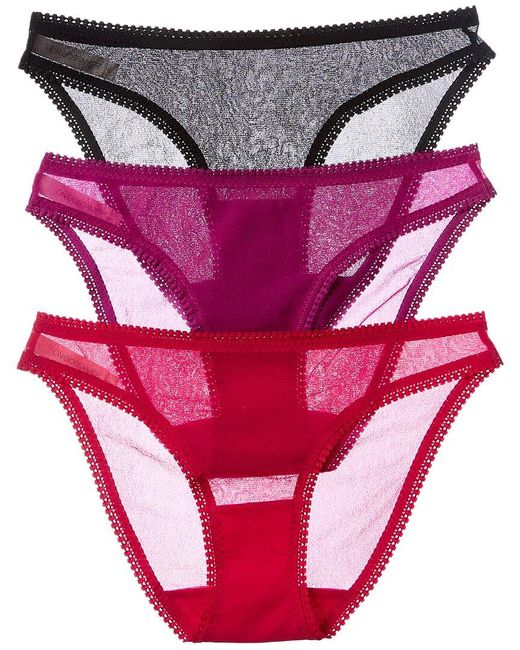 On Gossamer Pink 3Pk Hip Bikini