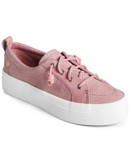 sperry crest vibe pink