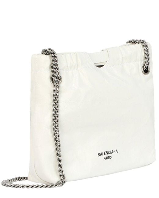Balenciaga Natural Crush Xs Leather Tote
