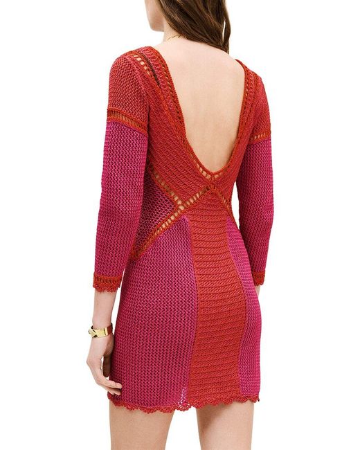 Ba&sh Red Araiba Dress