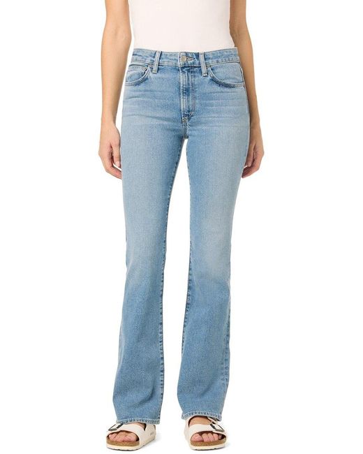 Joe's Jeans Blue High-Rise Curvy Bootcut Jean