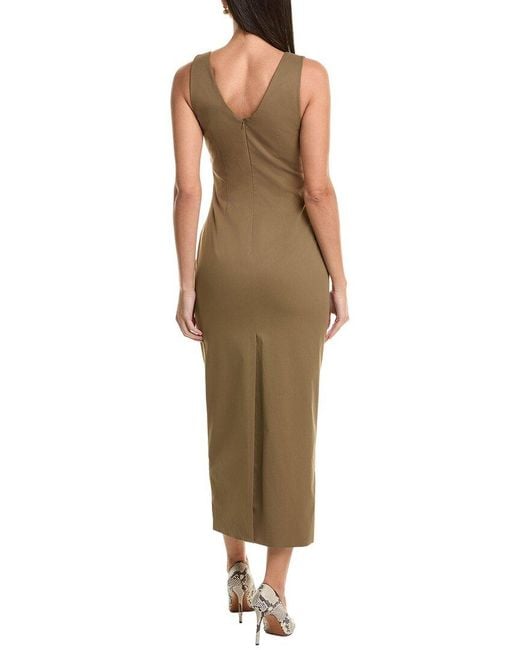 Ronny Kobo Green Tilly Maxi Dress