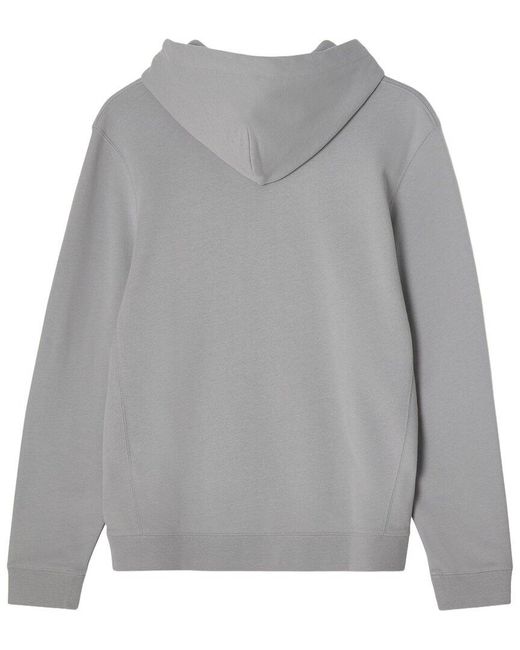 Robert Talbott Gray Chandler French Terry Hoodie for men