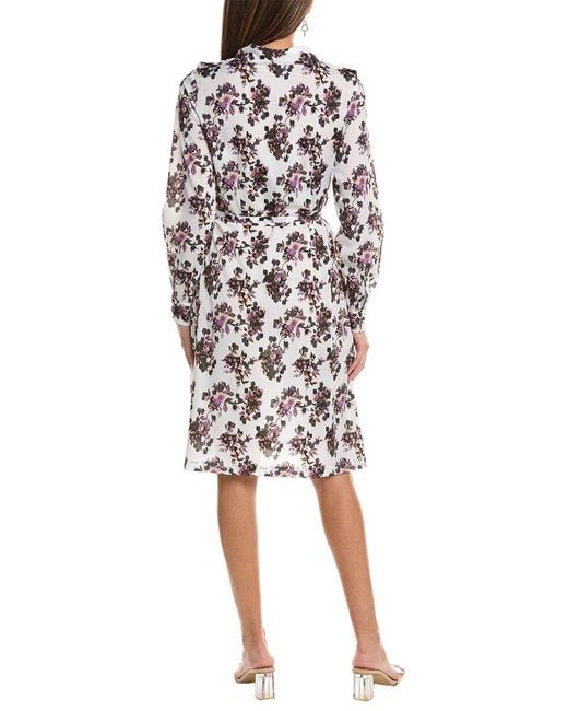 Pinko White Alicia Shirtdress