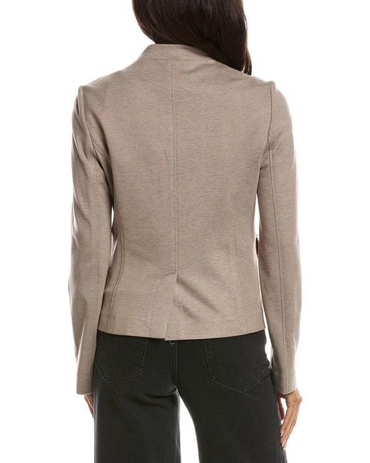 Rag & Bone Gray Mercer Ponte Blazer