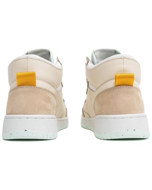 ONCEPT White Philly Leather & Suede Sneaker