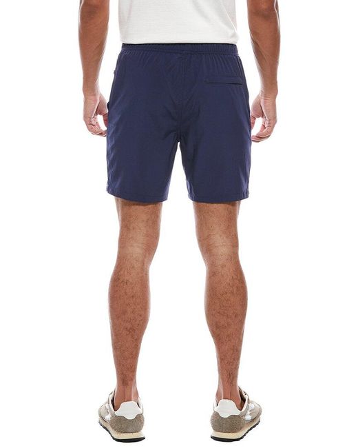 Vintage Summer Blue Performance Walkshort for men
