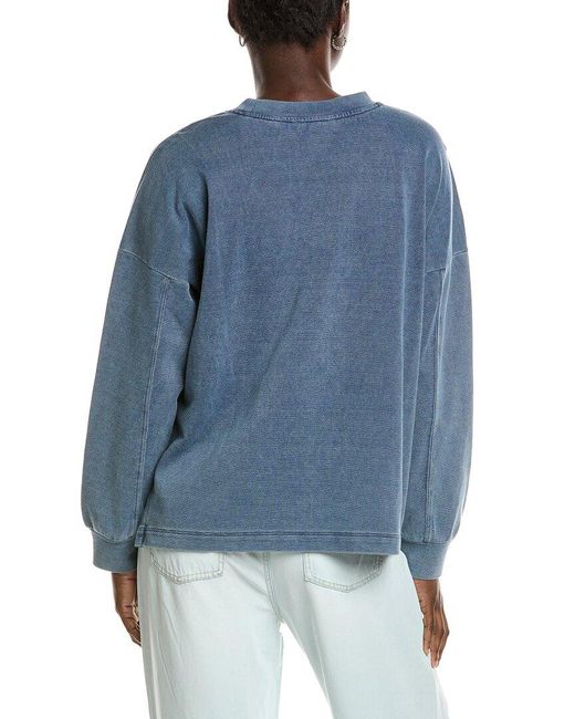 Splendid Blue Crewneck Sweatshirt