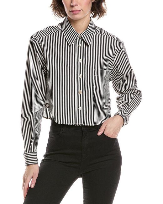 Isabel Marant Black Button Shirt