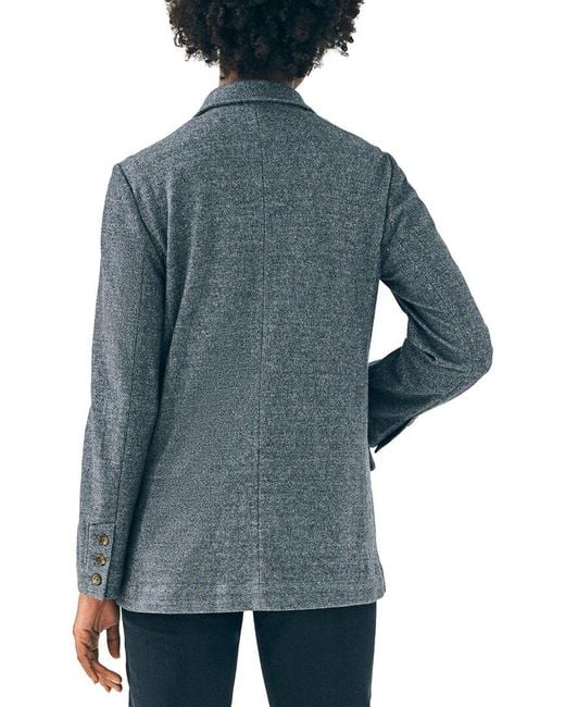Faherty Brand Blue Dream Flannel Blazer