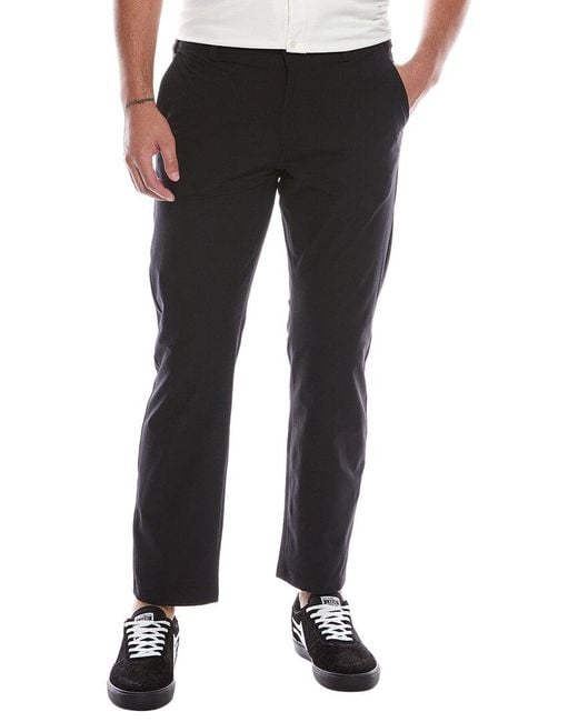 Report Collection Black Eddie Stretch Woven Trouser for men