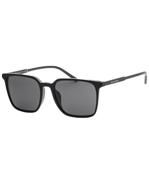 Dolce & Gabbana Black Dg4424f 56mm Sunglasses