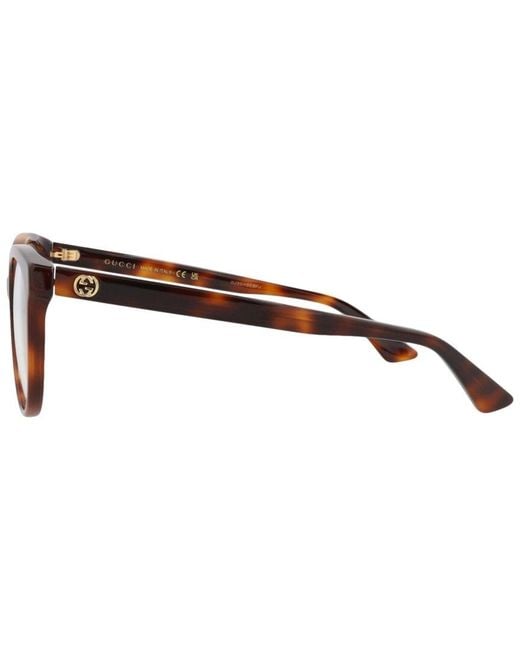 Gucci Brown Saint Laurent 53Mm Optical Frames