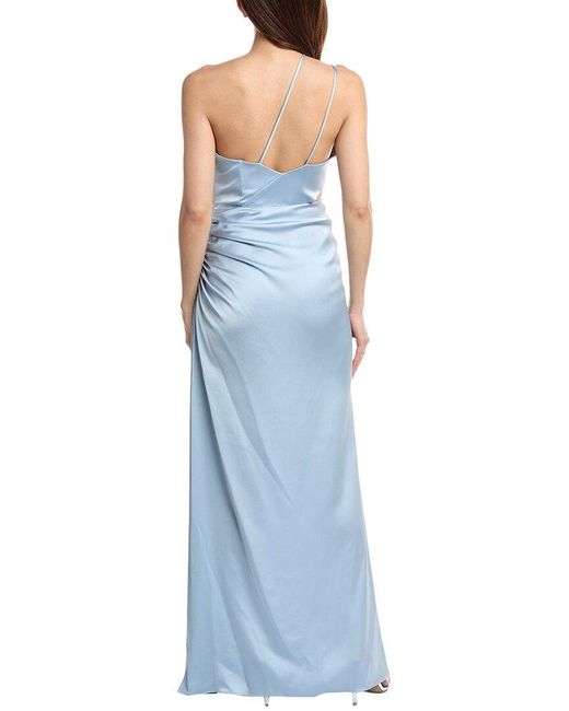 Ramy Brook Blue Kaydence Gown