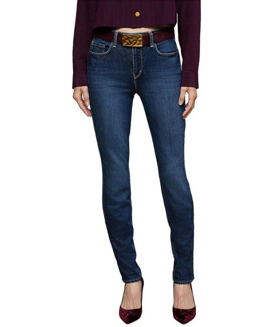 L'Agence Blue Marguerite Pant