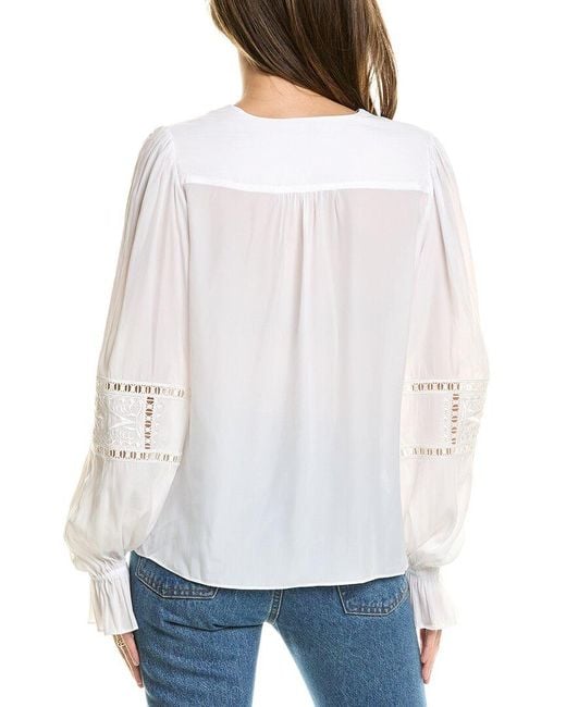 Ramy Brook White Hava Top