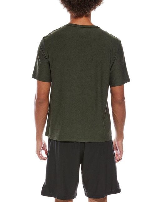 Beyond Yoga Green Always Beyond Crew T-Shirt for men