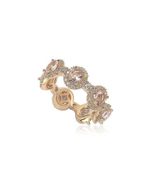 Suzy Levian CZ Jewelry White Suzy Levian Cz Eternity Ring