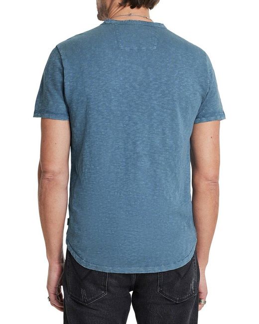 John Varvatos Blue Cooper T-Shirt for men