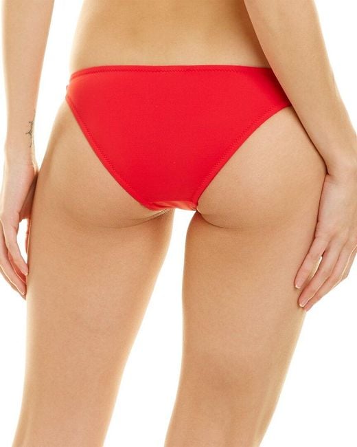 Melissa Odabash Red Martinique Bottom