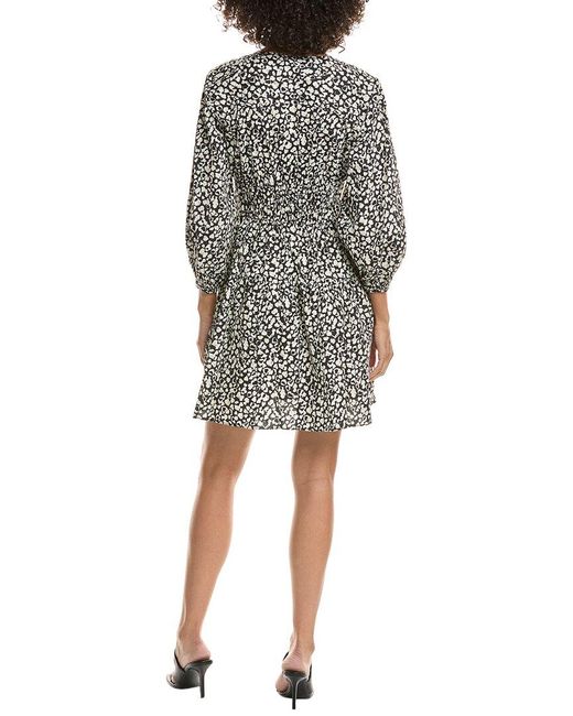 10 Crosby Derek Lam Gray Emma V-Neck Dress