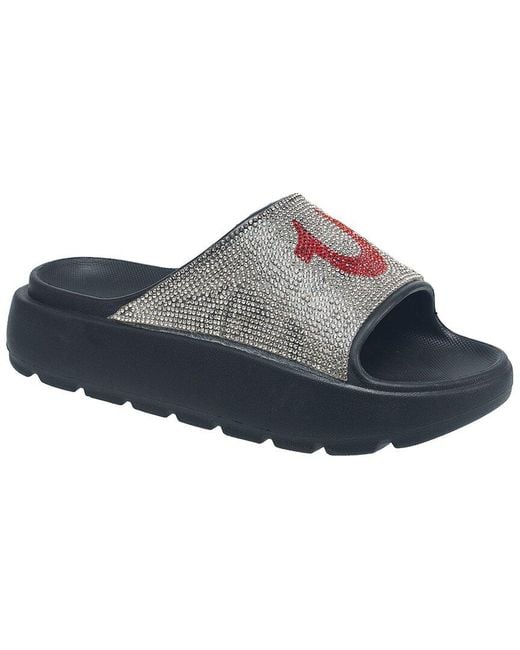True Religion Gray Stallion Sandal