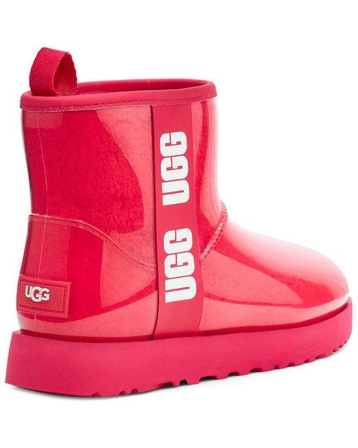 UGG Classic Clear Mini Classic Boot in Pink - Save 2% | Lyst Canada