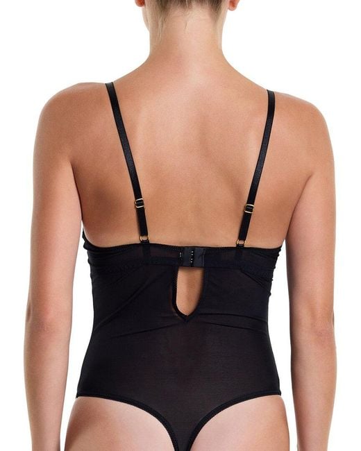 Hanky Panky Black Dark Romance Molded Underwire Bodysuit