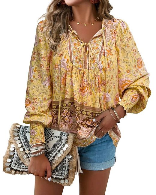 Lily Kim Yellow Blouse