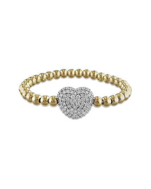 Rina Limor White 14k 2.05 Ct. Tw. Diamond Bangle Bracelet