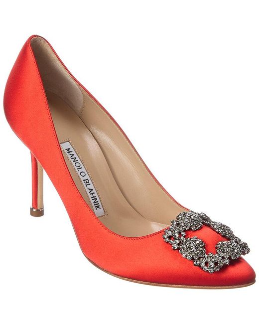 hangisi 90 satin pumps