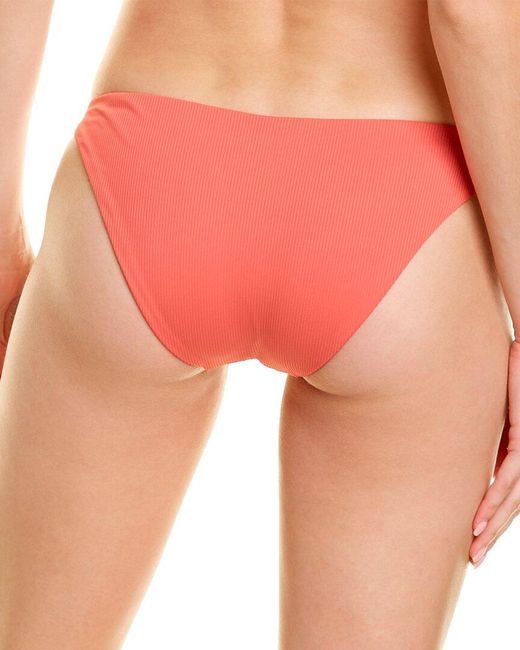 Onia Orange Ashley Bikini Bottom