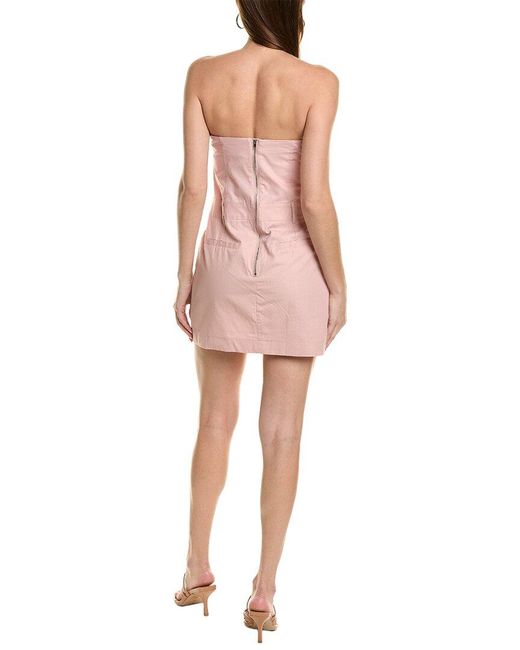 Seraphin Pink Mini Dress