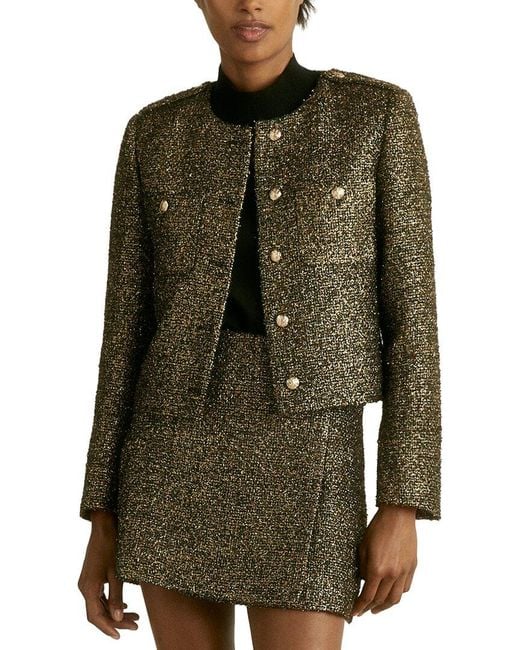 Reiss Green Wynee Jacket