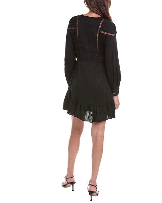 IRO Black Bilam Mini Dress